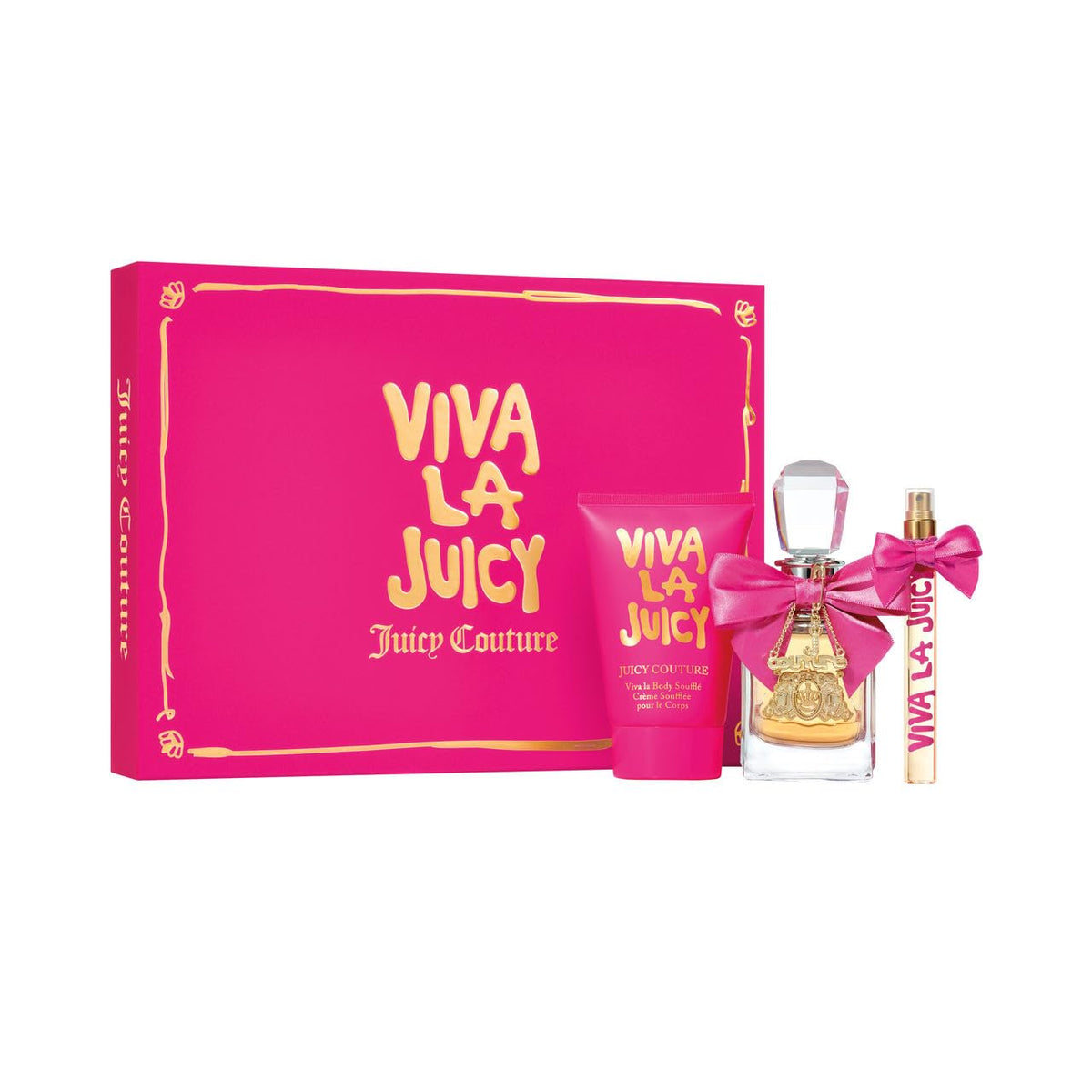 Juicy Couture Viva La Juicy Eau De Parfum, Women's Perfume with Notes of Mandarin, Gardenia & Caramel, Floral & Sweet Perfume for Women