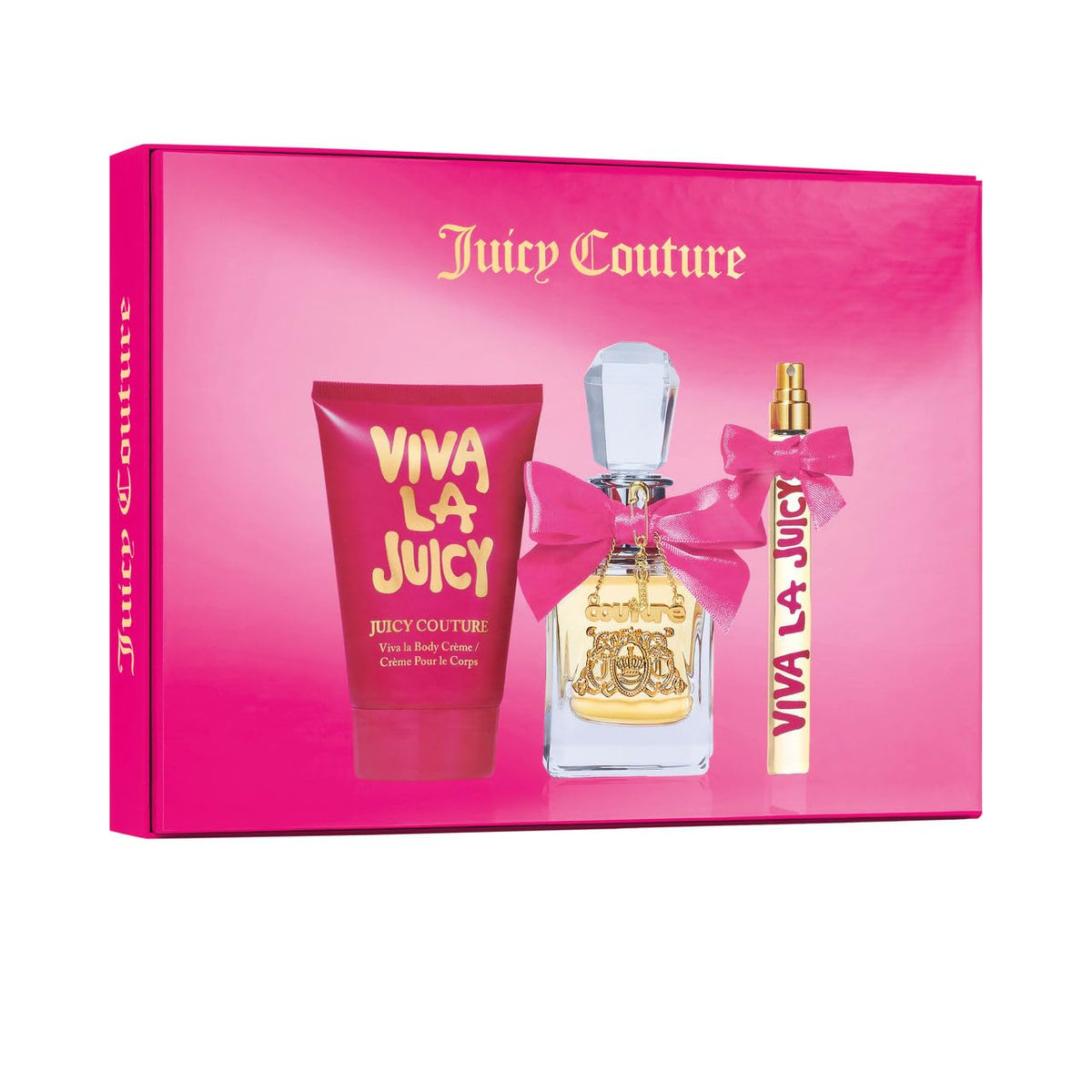 Juicy Couture Viva La Juicy Eau De Parfum, Women's Perfume with Notes of Mandarin, Gardenia & Caramel, Floral & Sweet Perfume for Women
