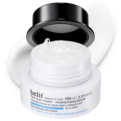 belif Moisturizing Bomb – Daily Ceramide Moisturizer, 3.3 fl oz (100ml)