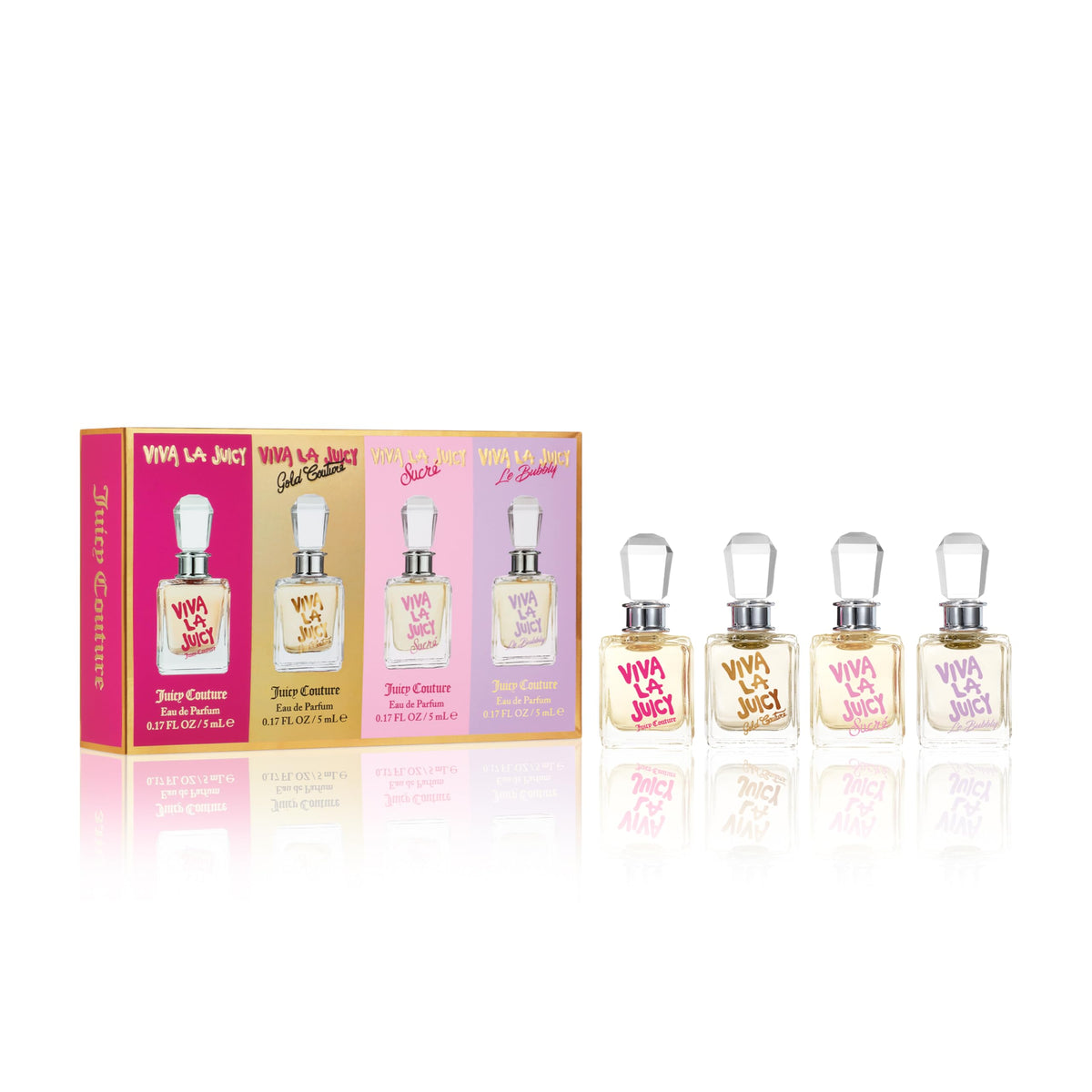 Juicy Couture Viva La Juicy Eau De Parfum, Women's Perfume with Notes of Mandarin, Gardenia & Caramel, Floral & Sweet Perfume for Women