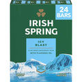 Irish Spring Active Scrub Mens Bar Soap, Men's Exfoliating Bar Soap, Smell Fresh and Clean for 12 Hours, Men Soap Bars for Washing Hands and Body, Recyclable Carton, 24 Pack, 3.7 Oz Soap Bars