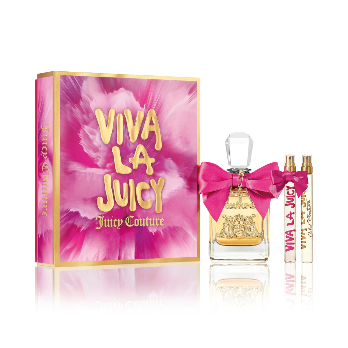 Juicy Couture Viva La Juicy Eau De Parfum, Women's Perfume with Notes of Mandarin, Gardenia & Caramel, Floral & Sweet Perfume for Women